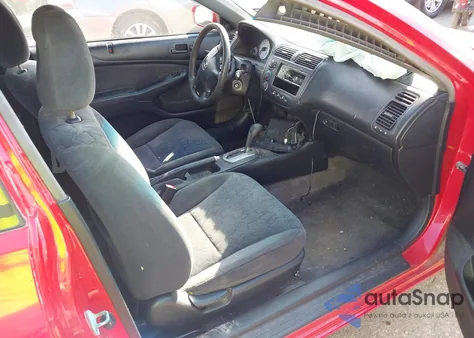 2002 Honda Civic Ex from USA, damaged, VIN 1HGEM22902L058470